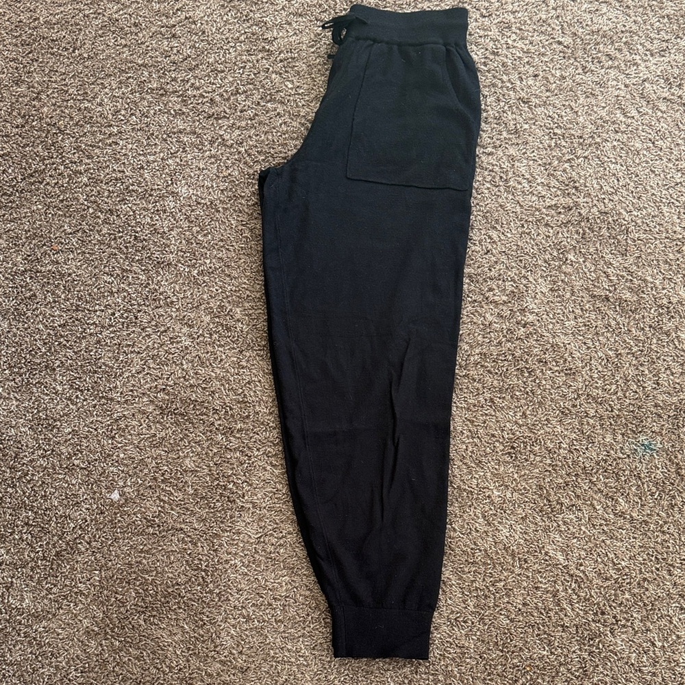 Knit jogger set